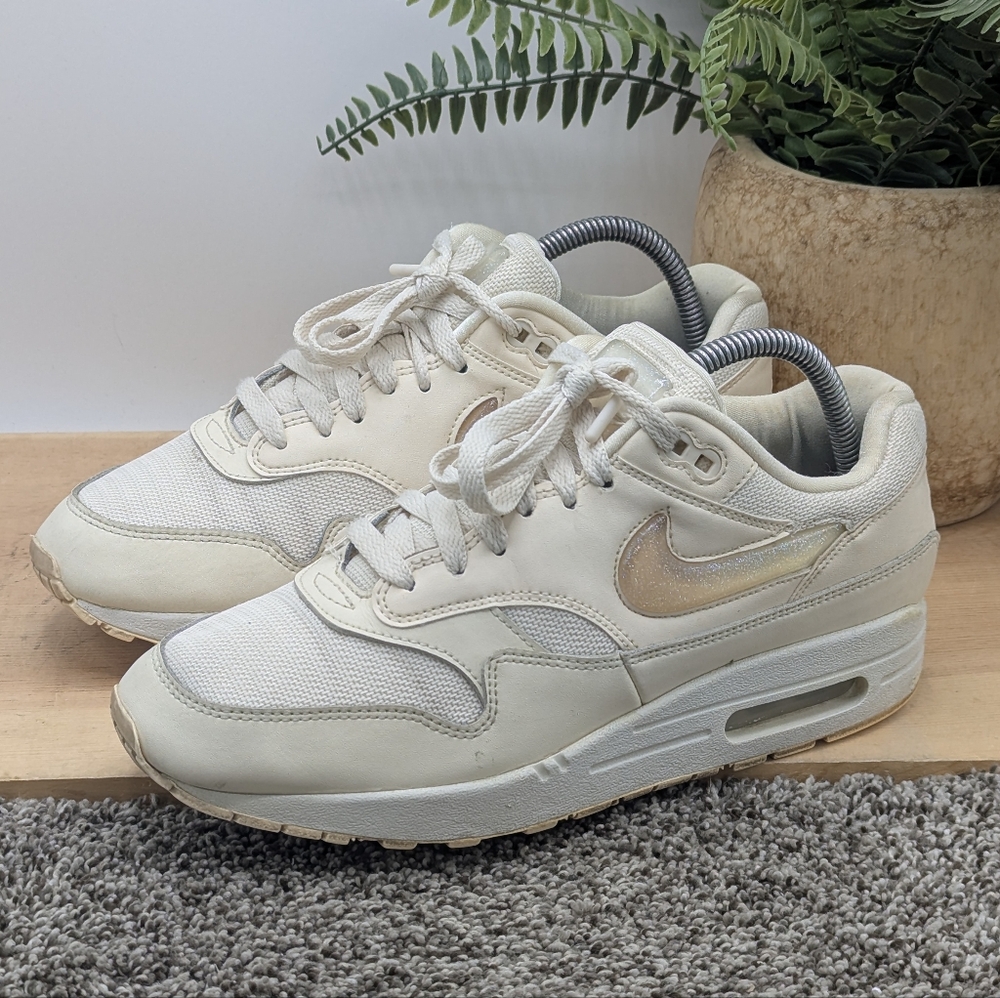 Nike Air Max 1 Jelly Jewel - Pale Ivory Women's Size 9 Sports Walking Shoes